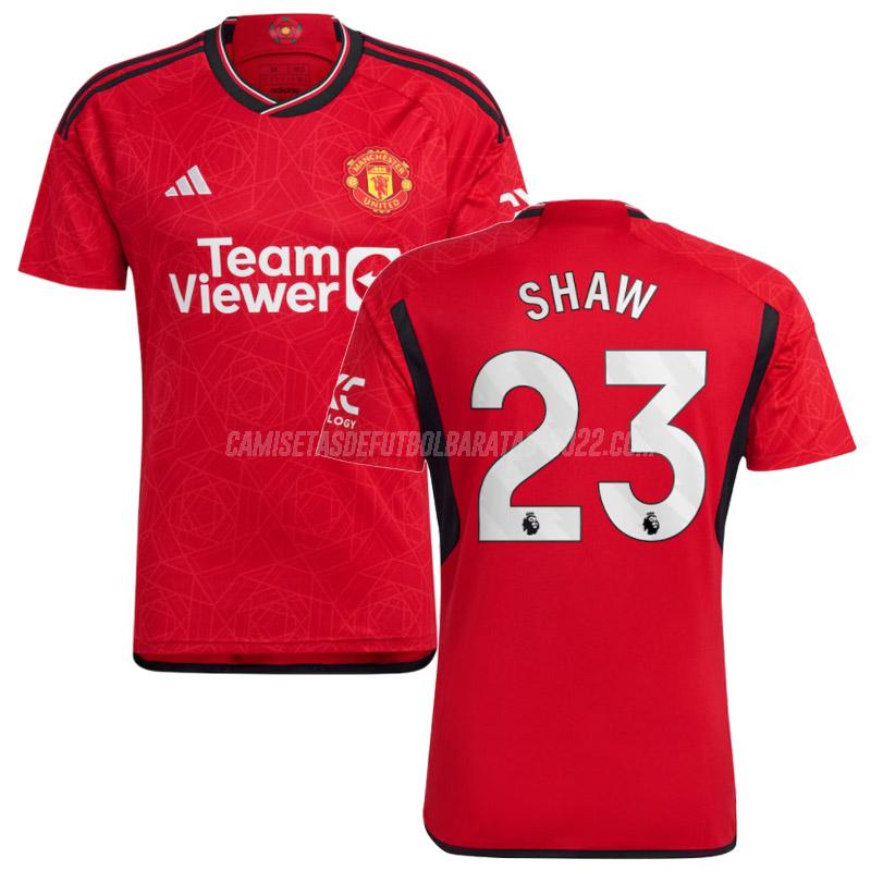 shaw camiseta de la 1ª equipación manchester united 2023-24