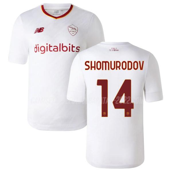 shomurodov camiseta 2ª equipación roma 2022-23