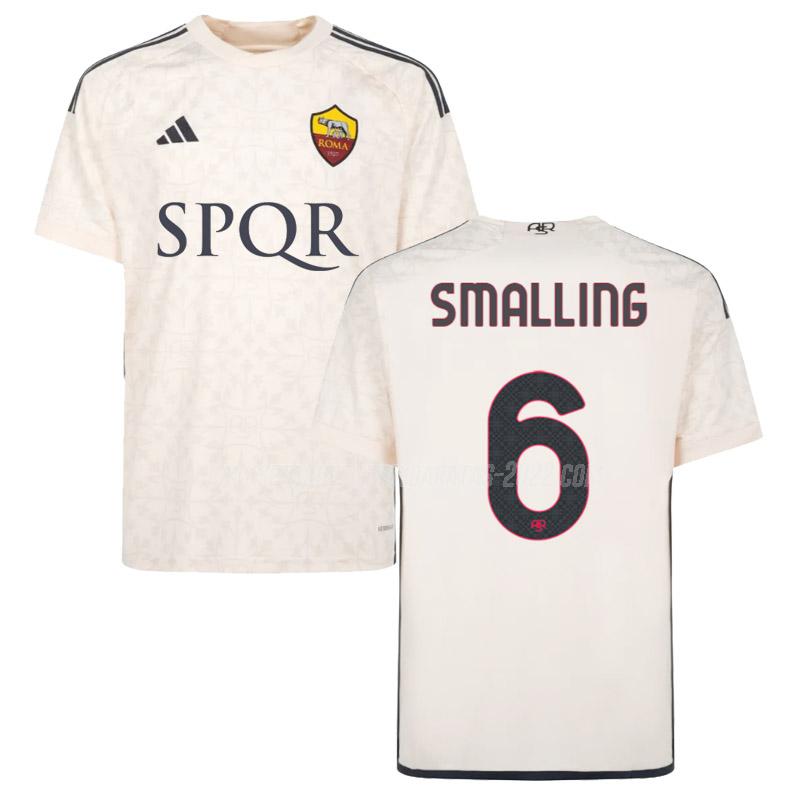 smalling camiseta de la 2ª equipación roma 2023-24