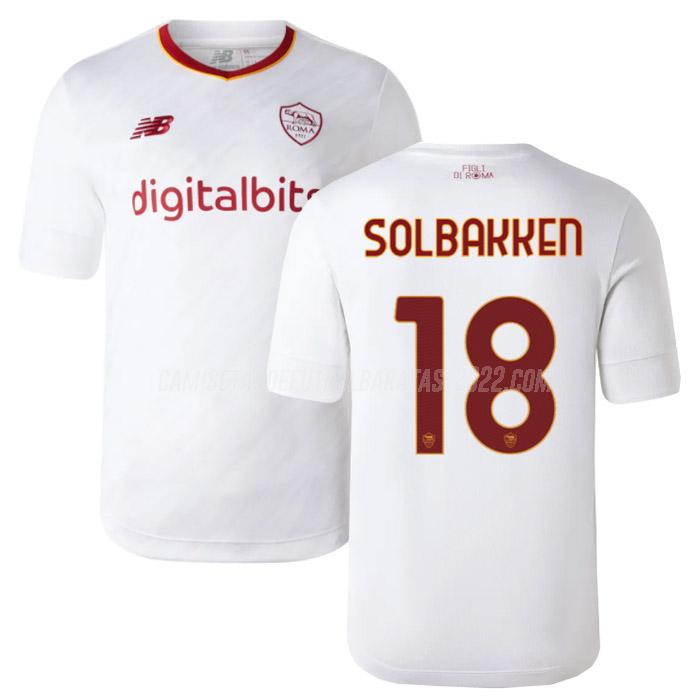 solbakken camiseta de la 2ª equipación roma 2022-23