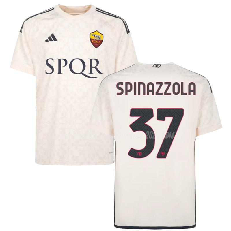 spinazzola camiseta de la 2ª equipación roma 2023-24