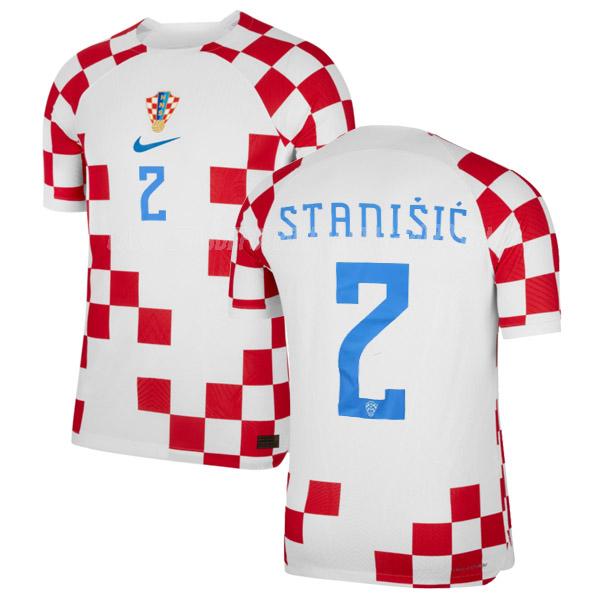 stanisic camiseta 1ª equipación croacia copa mundial 2022