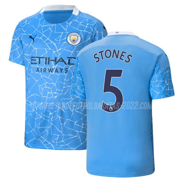 stones camiseta de la 1ª equipación manchester city 2020-21