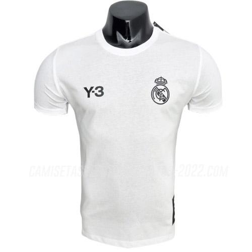 t-shirt real madrid y-3 blanco 2022