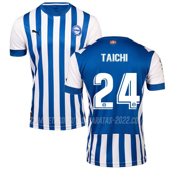 taichi hara camiseta 1ª equipación deportivo alaves 2022-23