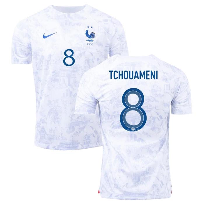 tchouameni camiseta 2ª equipación francia copa mundial 2022