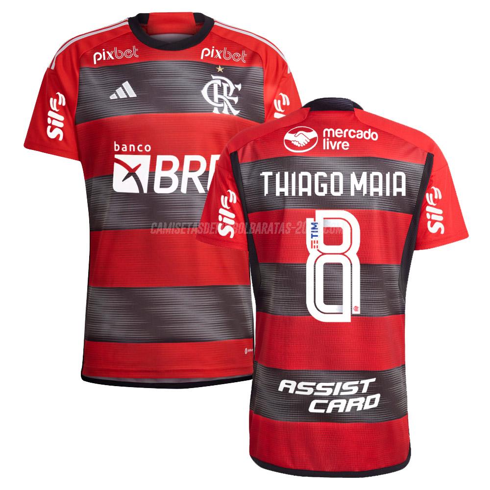 thiago maia camiseta de la 1ª equipación flamengo 2023-24
