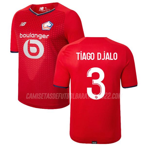 tiago djalo camiseta de la 1ª equipación lille 2021-22