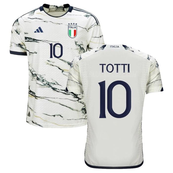 totti camiseta 2ª equipación italia 2023