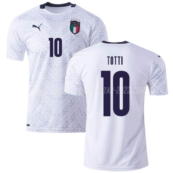 totti camiseta de la 2ª equipación italia 2020-2021