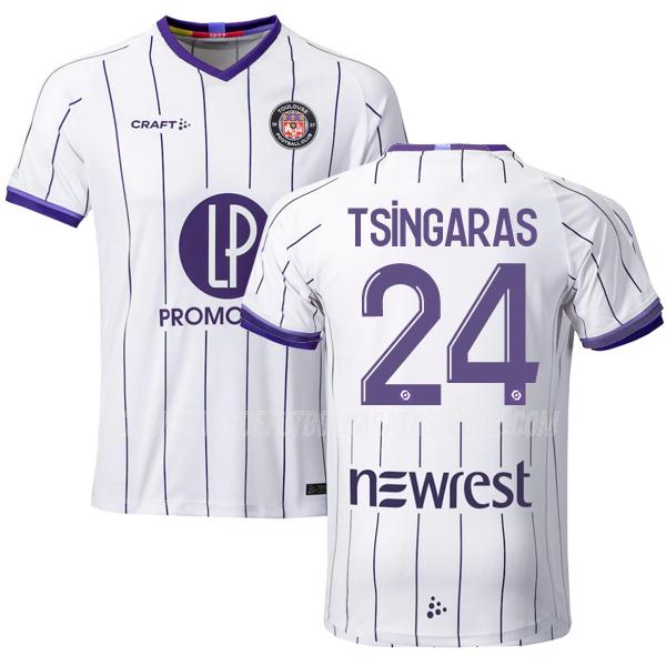 tsingaras camiseta 1ª equipación toulouse 2022-23