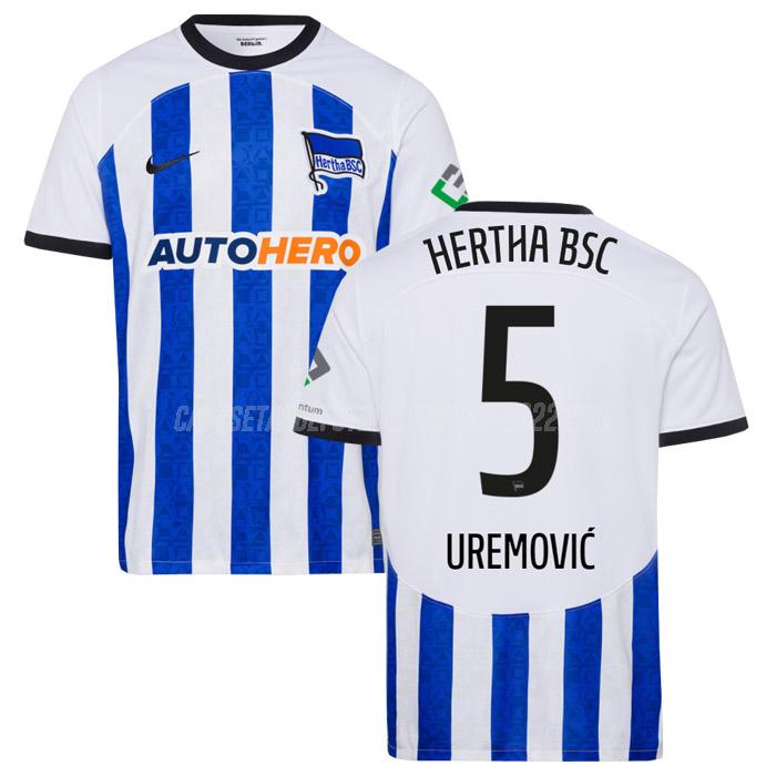 uremovic camiseta 1ª equipación hertha berlin 2022-23