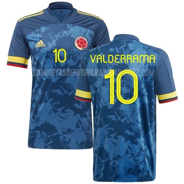 valderrama camiseta de la 2ª equipación colombia 2020-2021