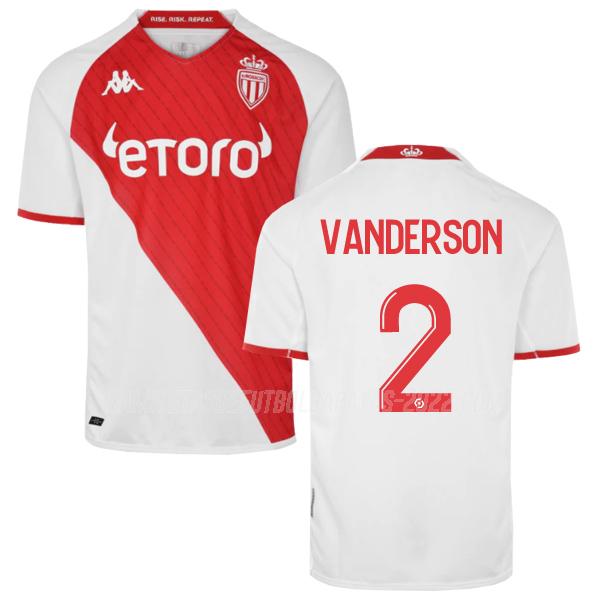 vanderson camiseta 1ª equipación as monaco 2022-23