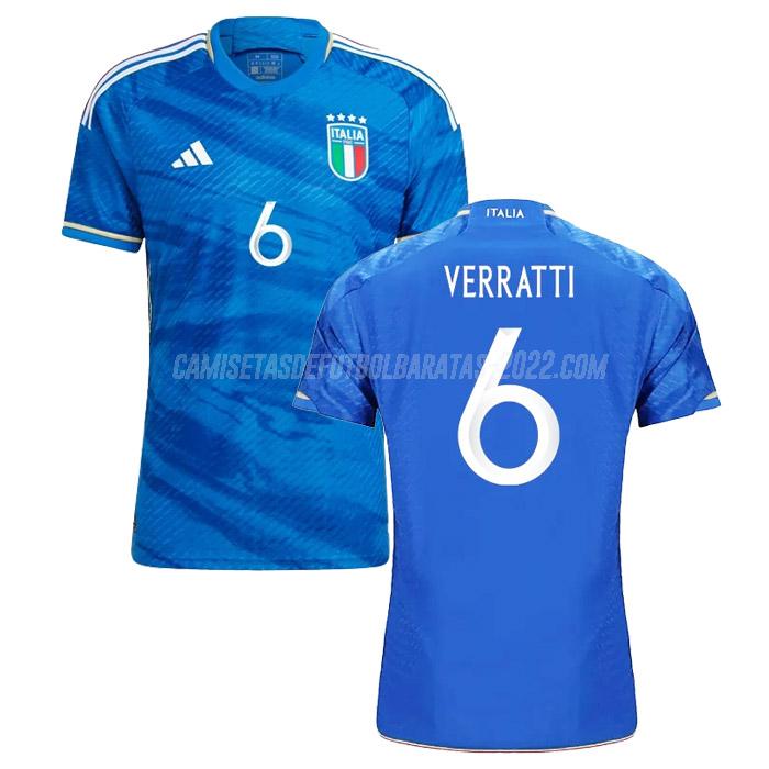 verratti camiseta 1ª equipación italia 2023