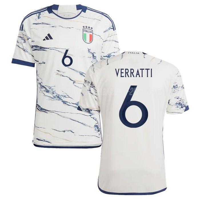 verratti camiseta 2ª equipación italia 2023