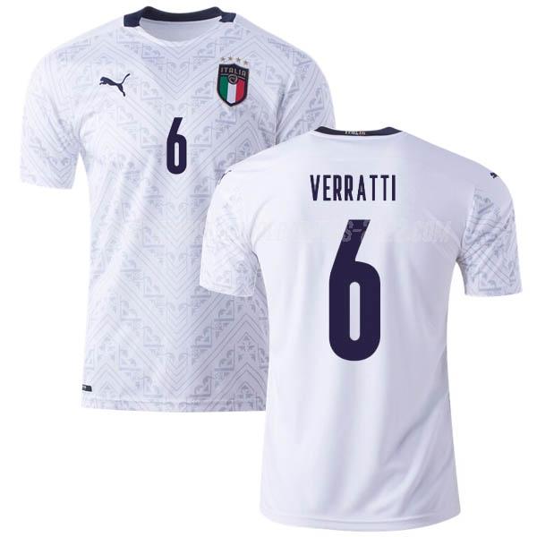 verratti camiseta de la 2ª equipación italia 2020-2021
