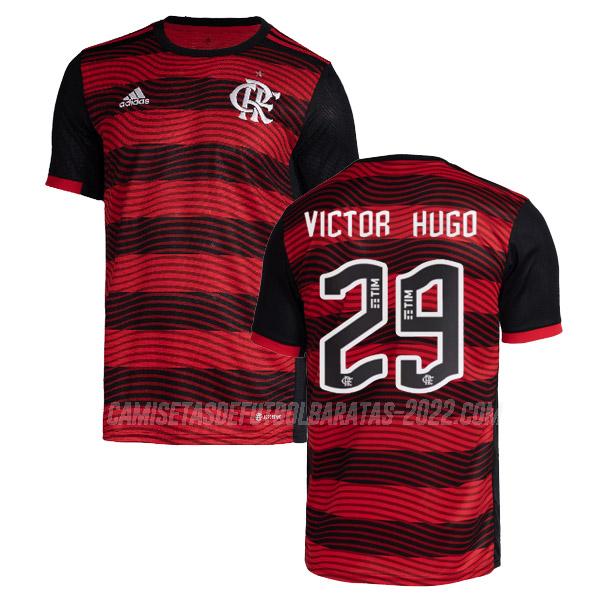 victor hugo camiseta 1ª equipación flamengo 2022-23