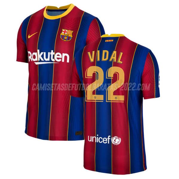 vidal camiseta de la 1ª equipación fc barcelona 2020-21