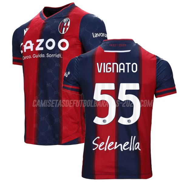 vignato camiseta 1ª equipación bologna 2022-23