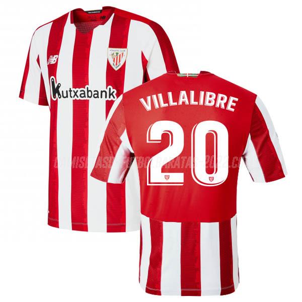 villalibre camiseta de la 1ª equipación athletic bilbao 2020-21