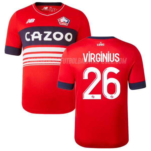 virginius camiseta 1ª equipación lille 2022-23