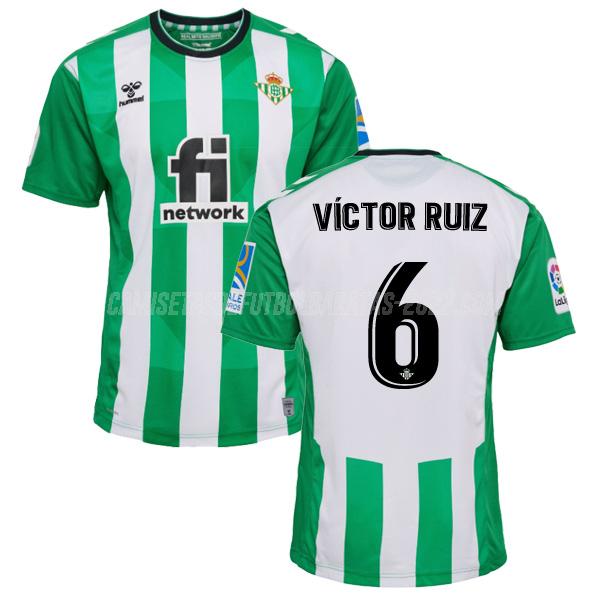vÍctor ruiz camiseta 1ª equipación real betis 2022-23