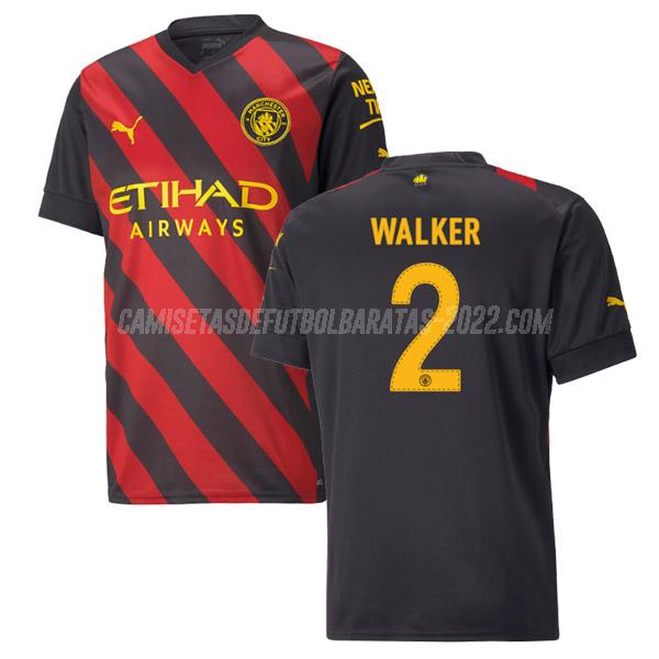 walker camiseta 2ª equipación manchester city 2022-23