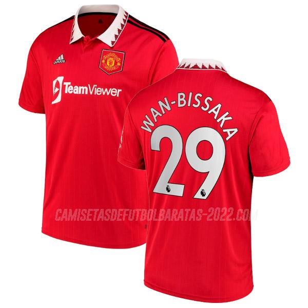 wan-bissaka camiseta 1ª equipación manchester united 2022-23