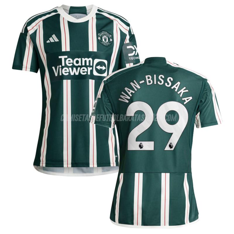 wan-bissaka camiseta de la 2ª equipación manchester united 2023-24