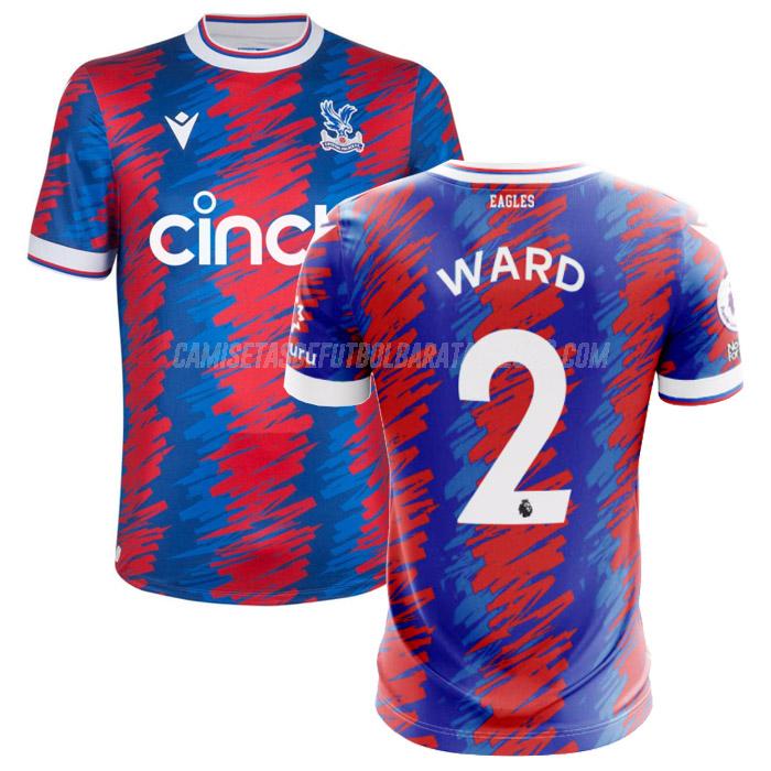 ward camiseta 1ª equipación crystal palace 2022-23