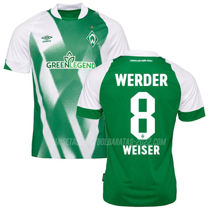 weiser camiseta 1ª equipación werder bremen 2022-23