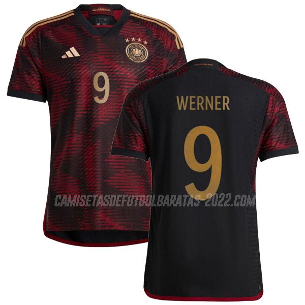 werner camiseta 2ª equipación alemania copa mundial 2022