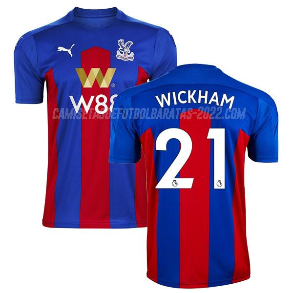 wickham camiseta de la 1ª equipación crystal palace 2020-21
