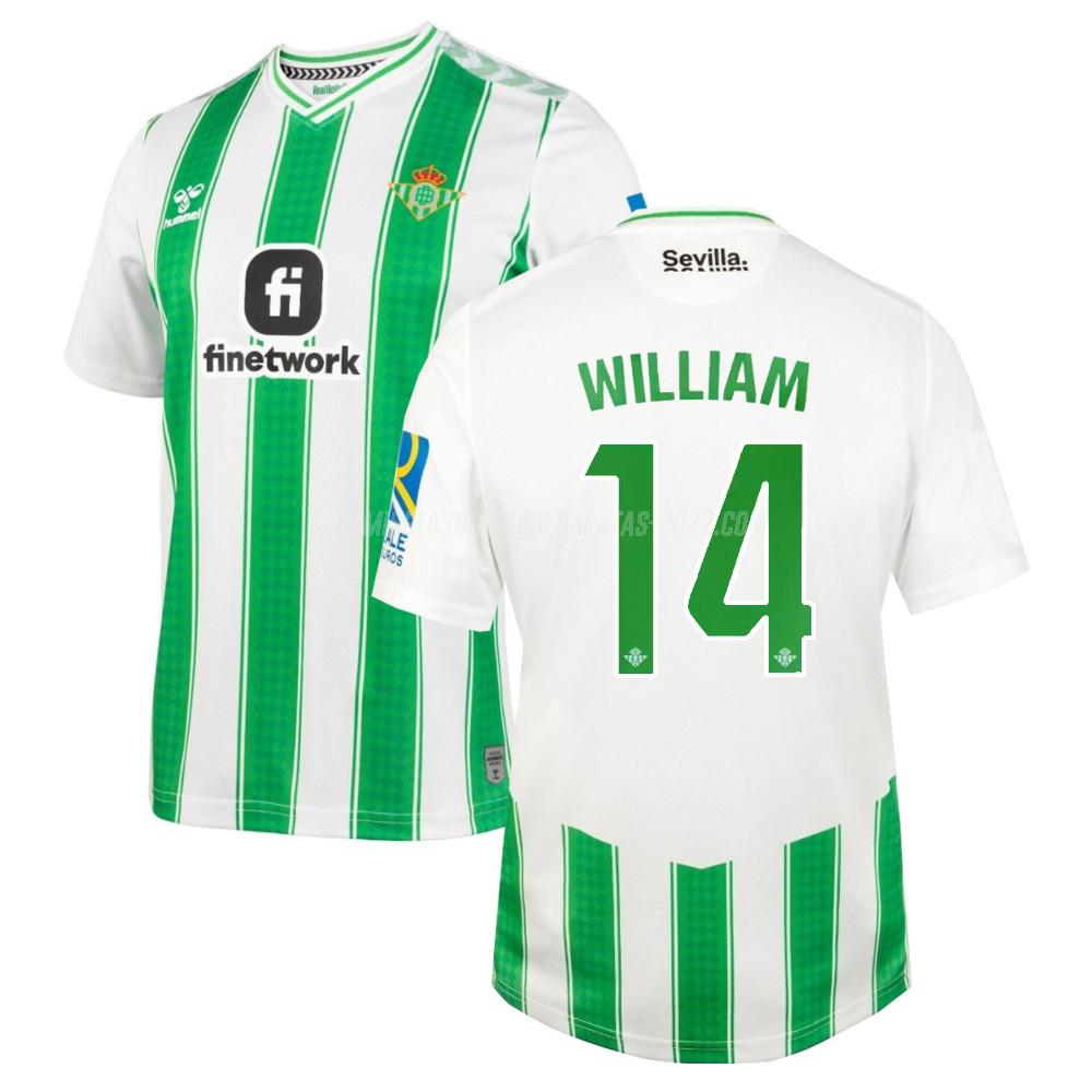 william camiseta 1ª equipación real betis 2023-24