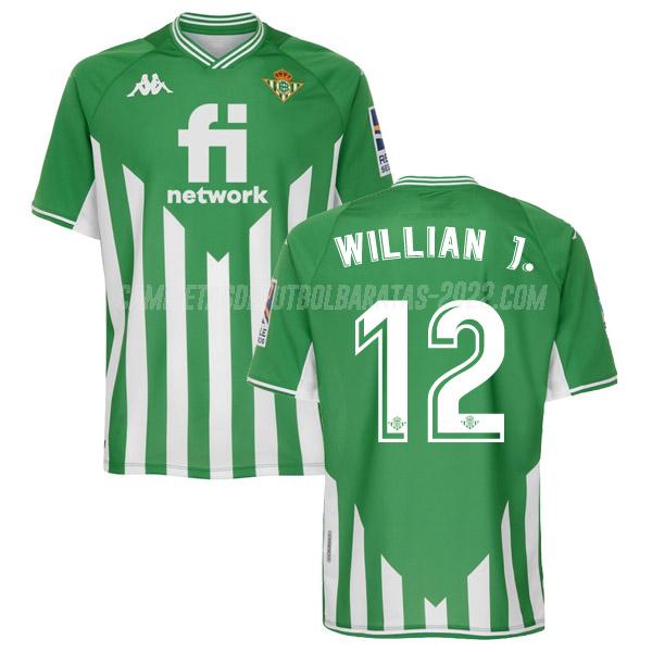 willian j camiseta de la 1ª equipación real betis 2021-22