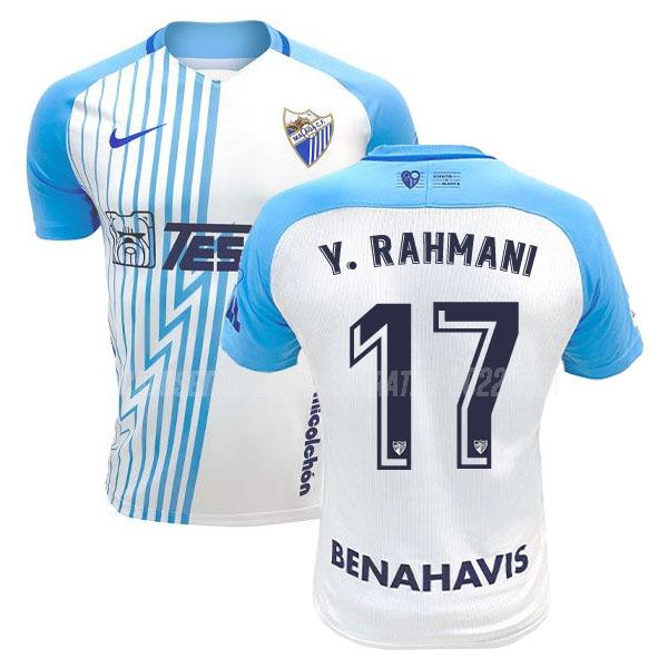 yanis rahmani camiseta de la 1ª equipación malaga 2020-21