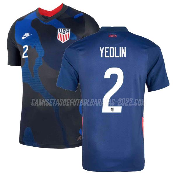 yedlin camiseta de la 2ª equipación usa 2020-21