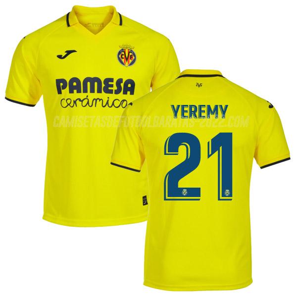 yeremy camiseta 1ª equipación villarreal 2022-23