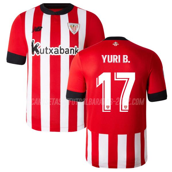 yuri b camiseta 1ª equipación athletic bilbao 2022-23