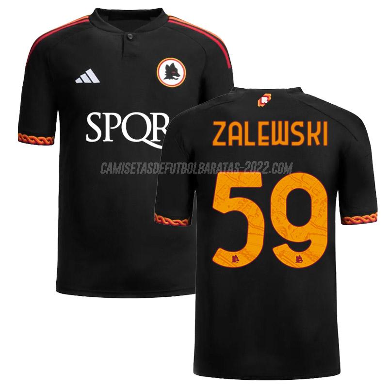 zalewski camiseta de la 3ª equipación roma 2023-24