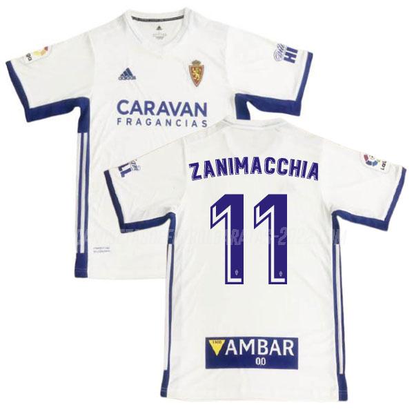 zanimacchia camiseta de la 1ª equipación real zaragoza 2020-21