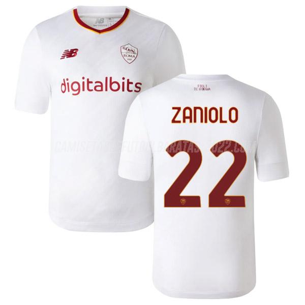zaniolo camiseta 2ª equipación roma 2022-23
