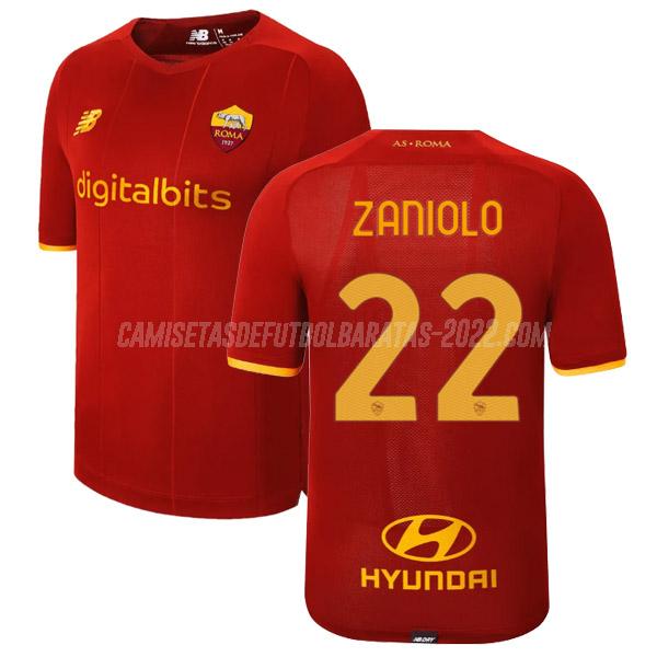 zaniolo camiseta de la 1ª equipación roma 2021-22