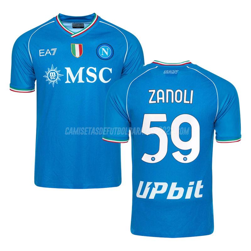 zanoli camiseta de la 1ª equipación napoli 2023-24