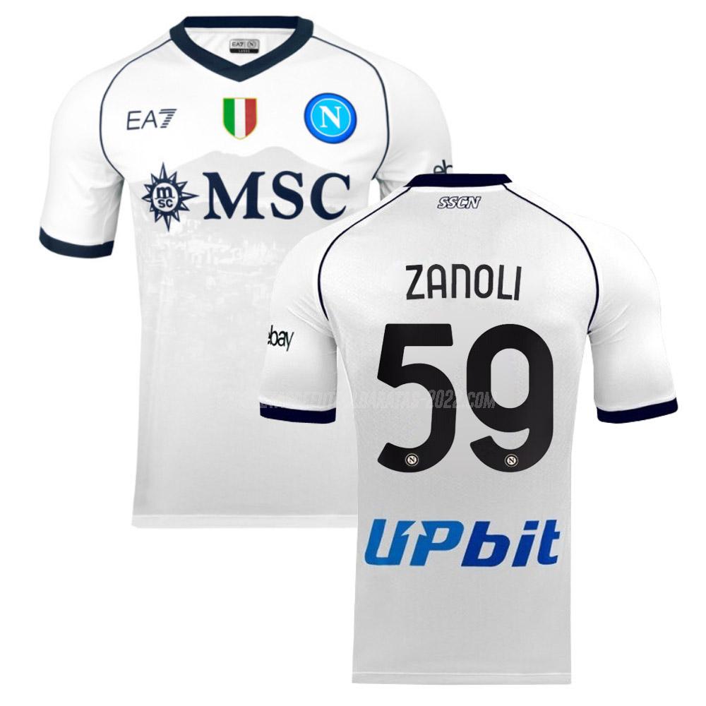 zanoli camiseta de la 2ª equipación napoli 2023-24