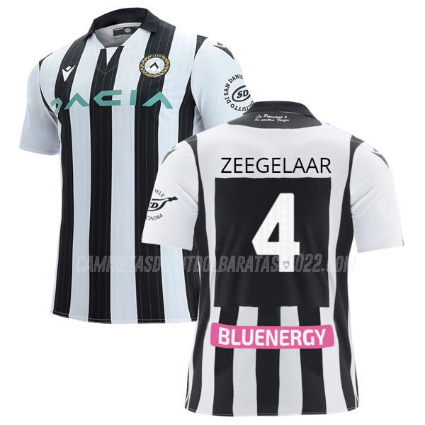 zeegelaar camiseta de la 1ª equipación udinese calcio 2021-22