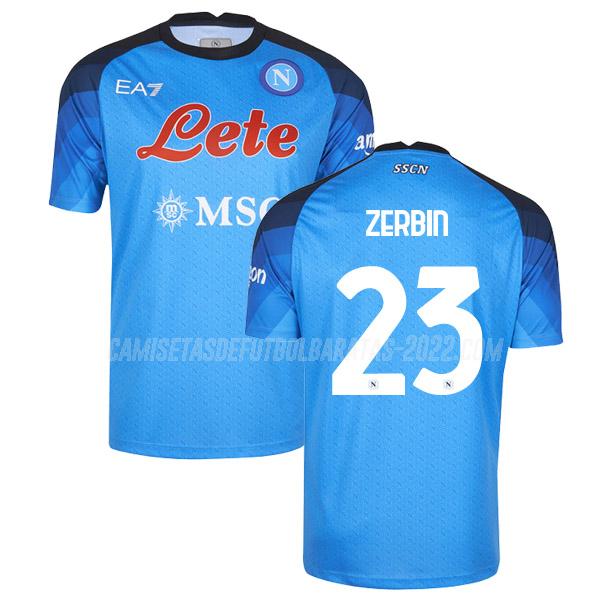 zerbin camiseta 1ª equipación napoli 2022-23