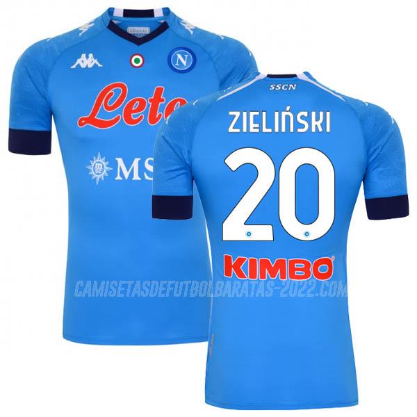 zielinski camiseta de la 1ª equipación napoli 2020-21