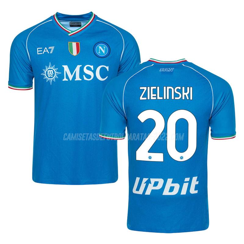 zielinski camiseta de la 1ª equipación napoli 2023-24